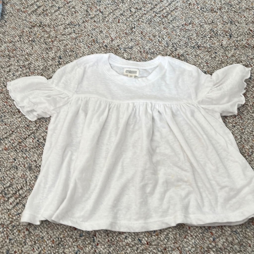White Boho Top